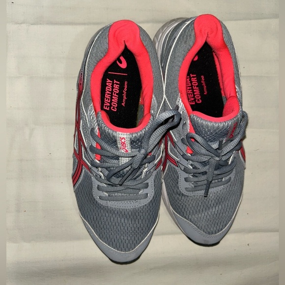ASICS Women's Athletic Shoes in Gray and Pink - Picture 5 of 8